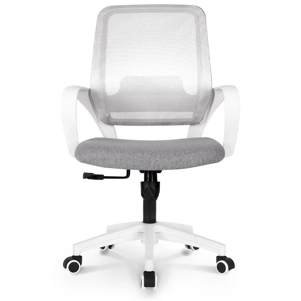 M28 white frame mesh office chair