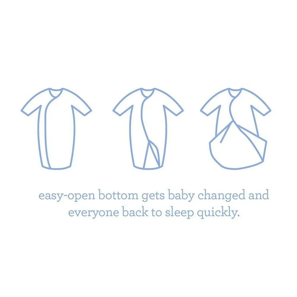 Magnetic Me Auto Bon Cotton Infant Gown & Hat Set