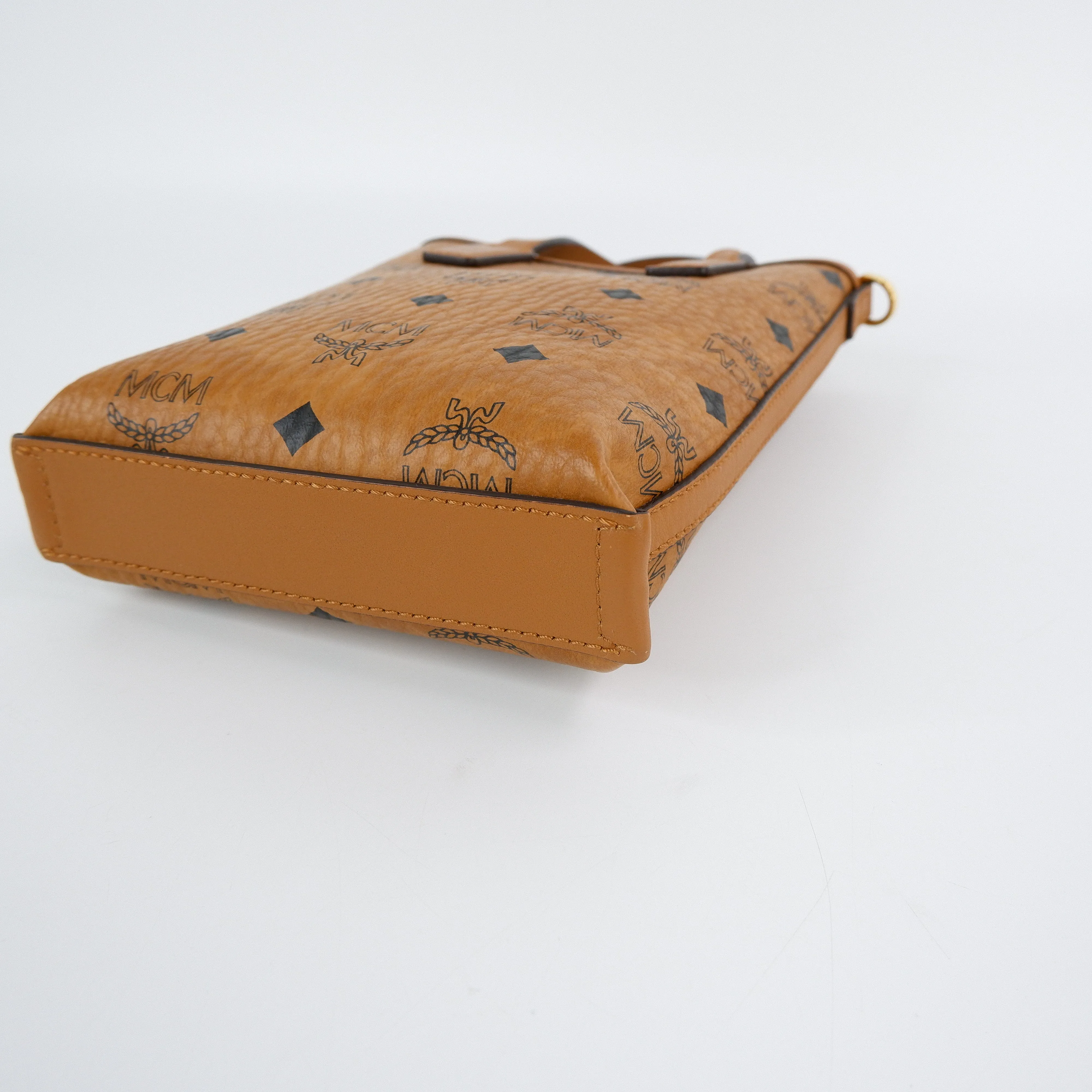 MCM Phone Holder Bag Brown
