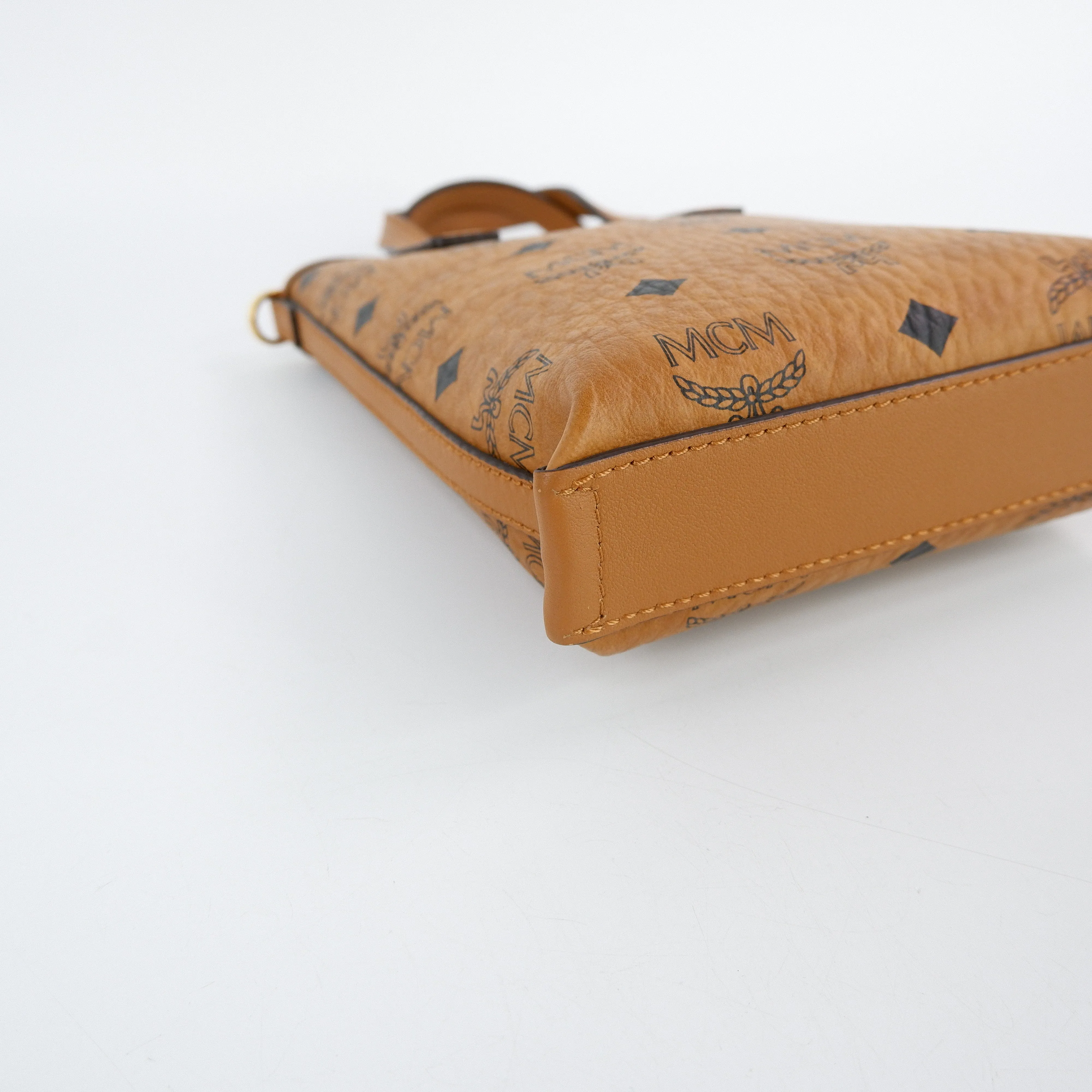 MCM Phone Holder Bag Brown