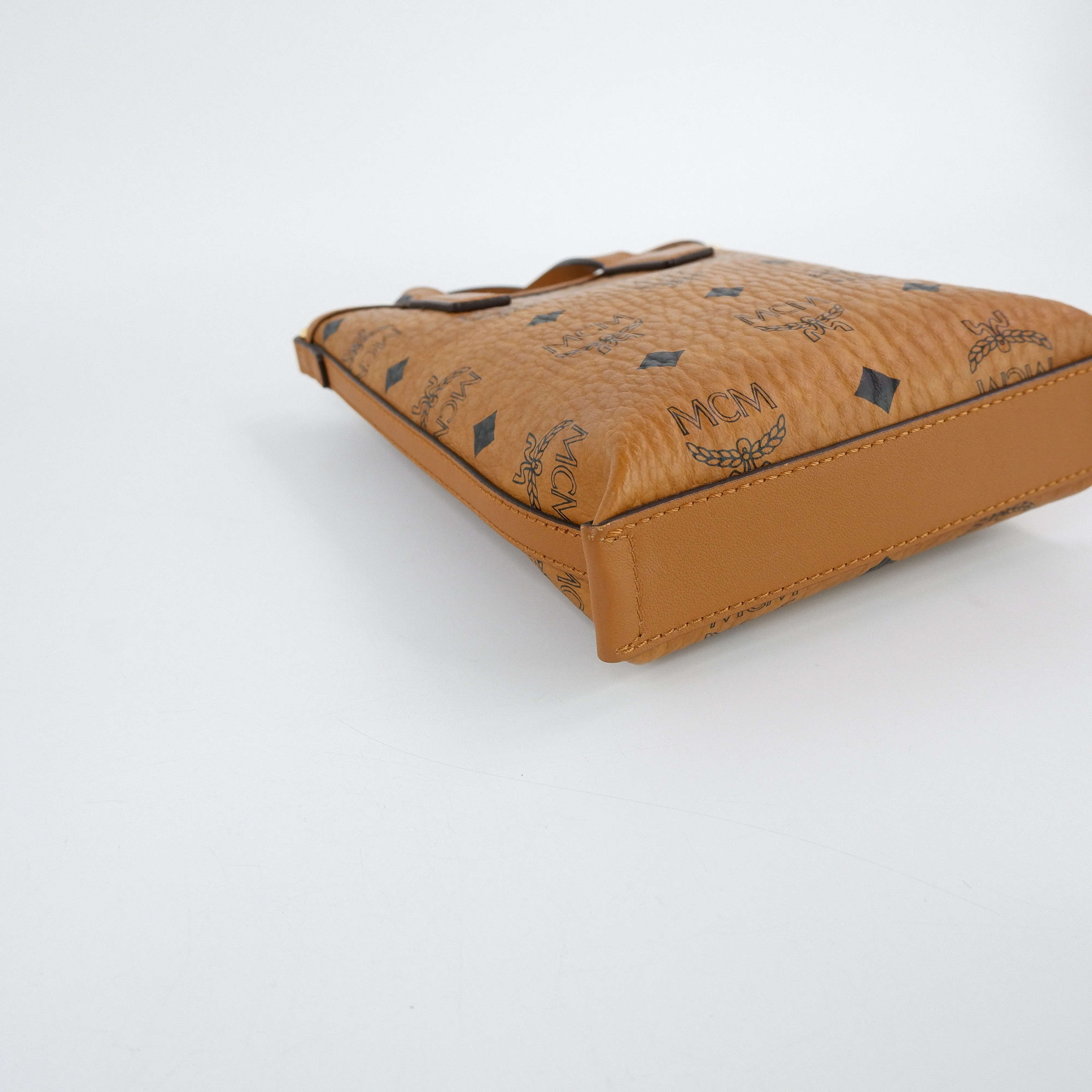 MCM Phone Holder Bag Brown