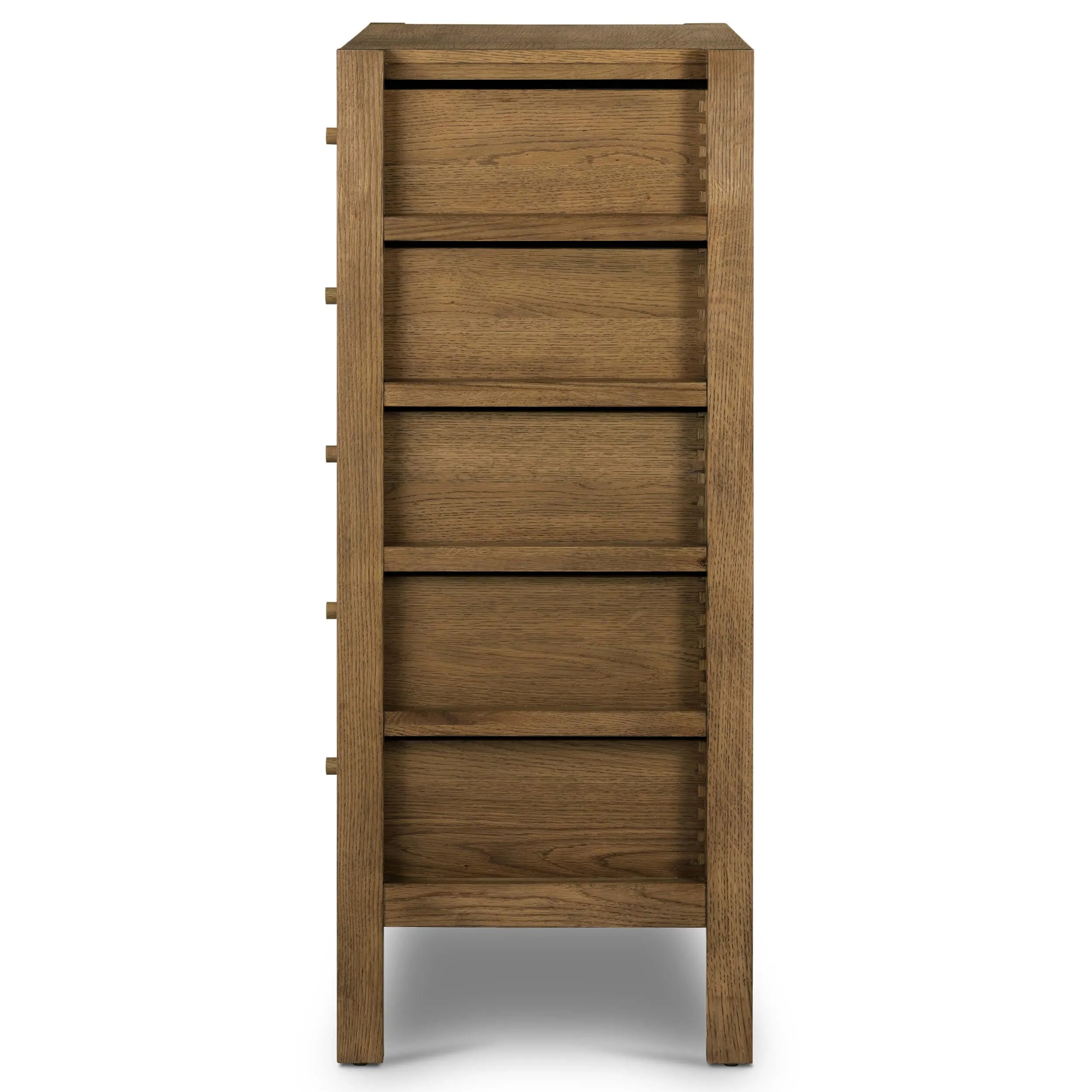 Meadow 5 drawer Dresser, Tawney Oak