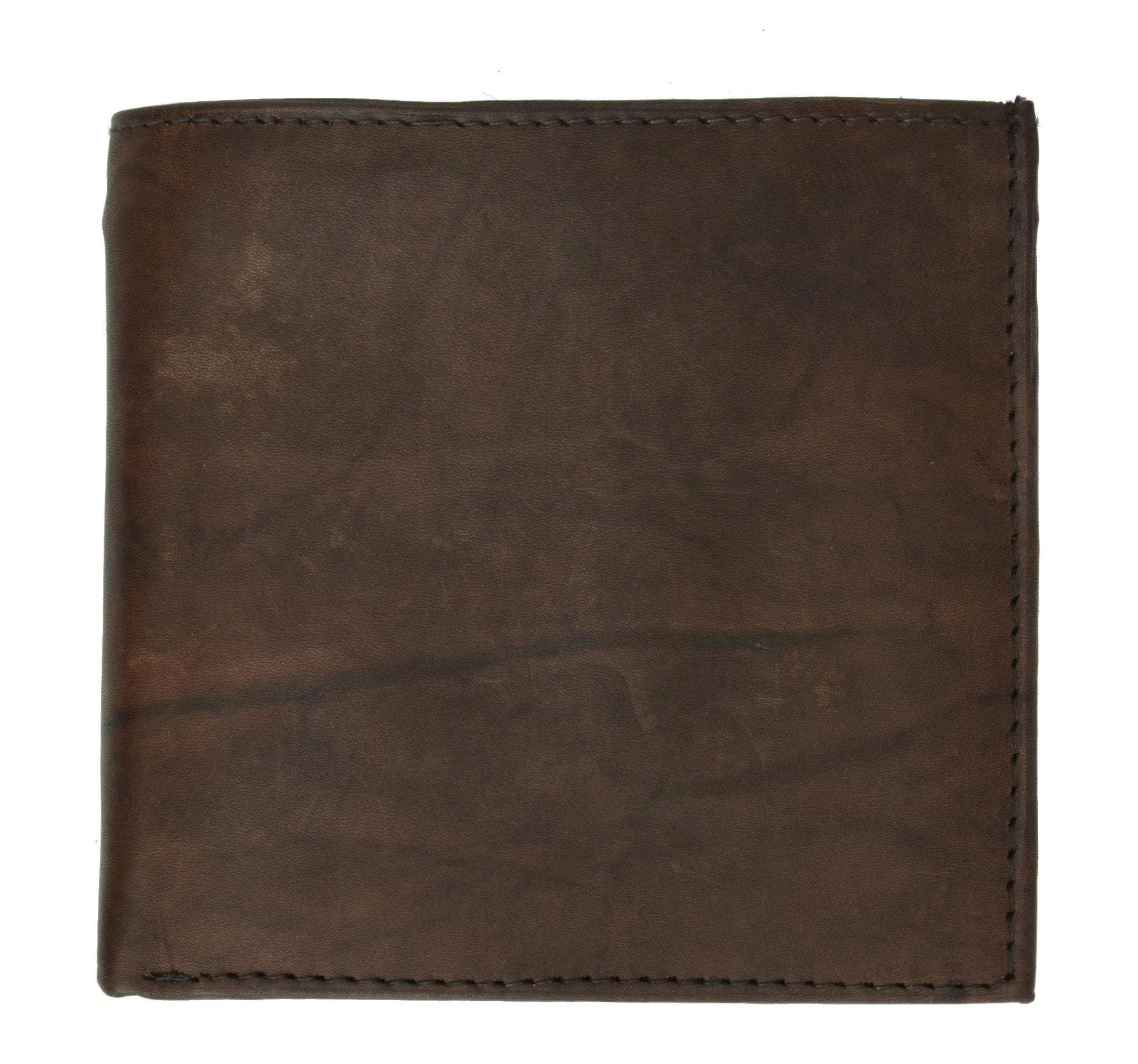 Mens Wallet with 15 Credit Card Slots Genuine Leather 501