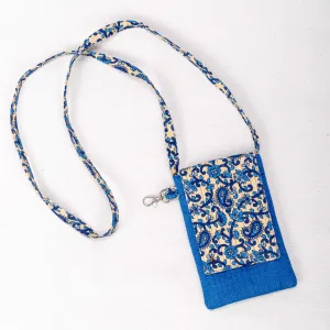 Mobile Pouch Sling -  Blue