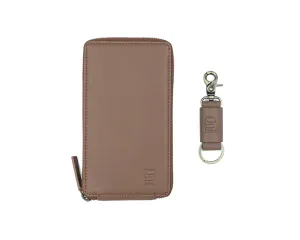 MOD Tan Set (MOD Wallet - Tan   Leather Key Loop - Tan)