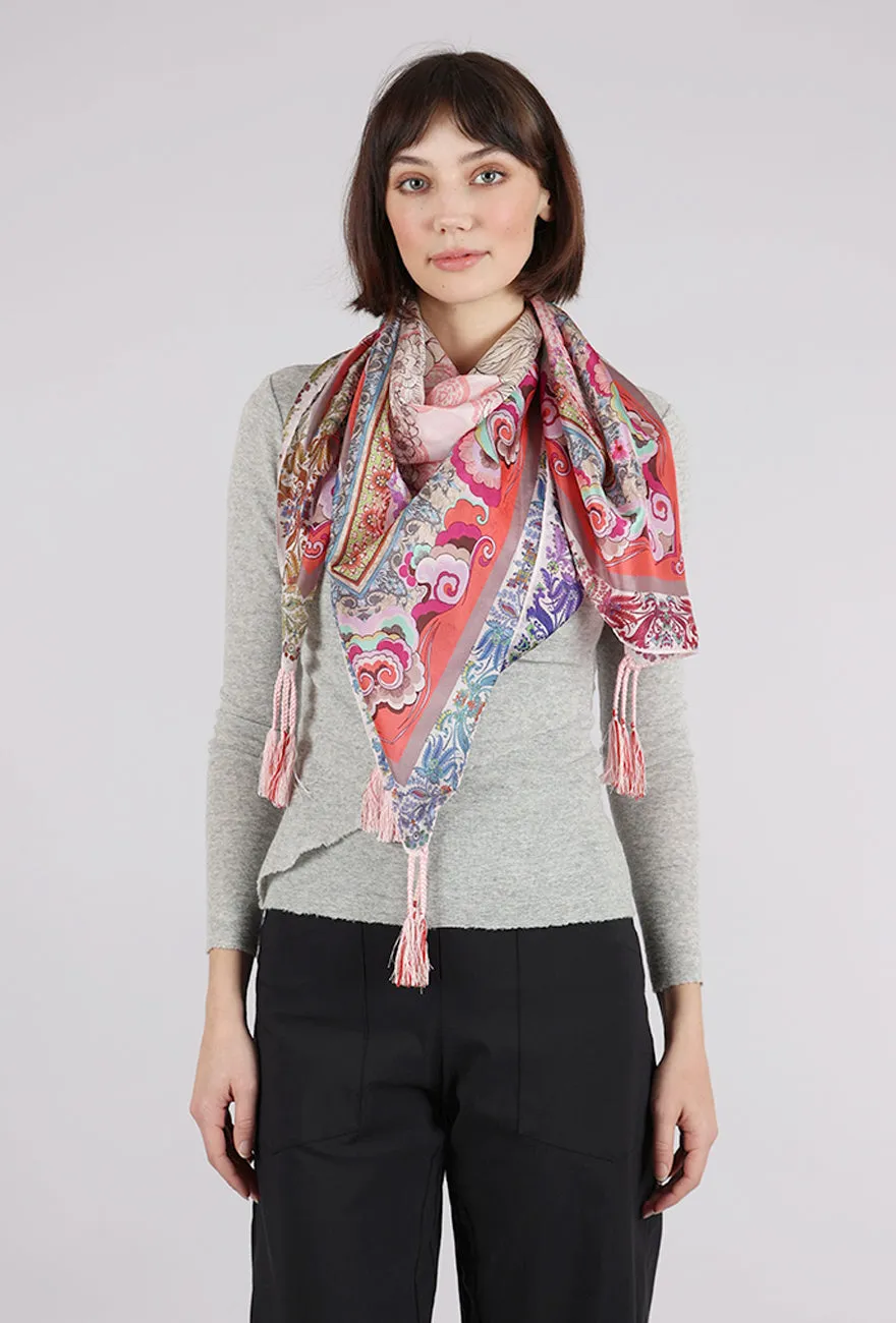 Modey Scarf, Pink Multi