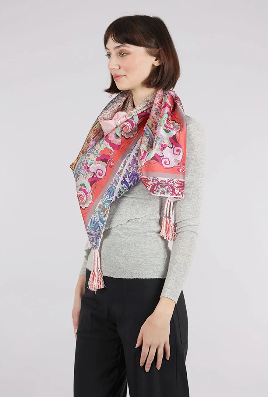 Modey Scarf, Pink Multi