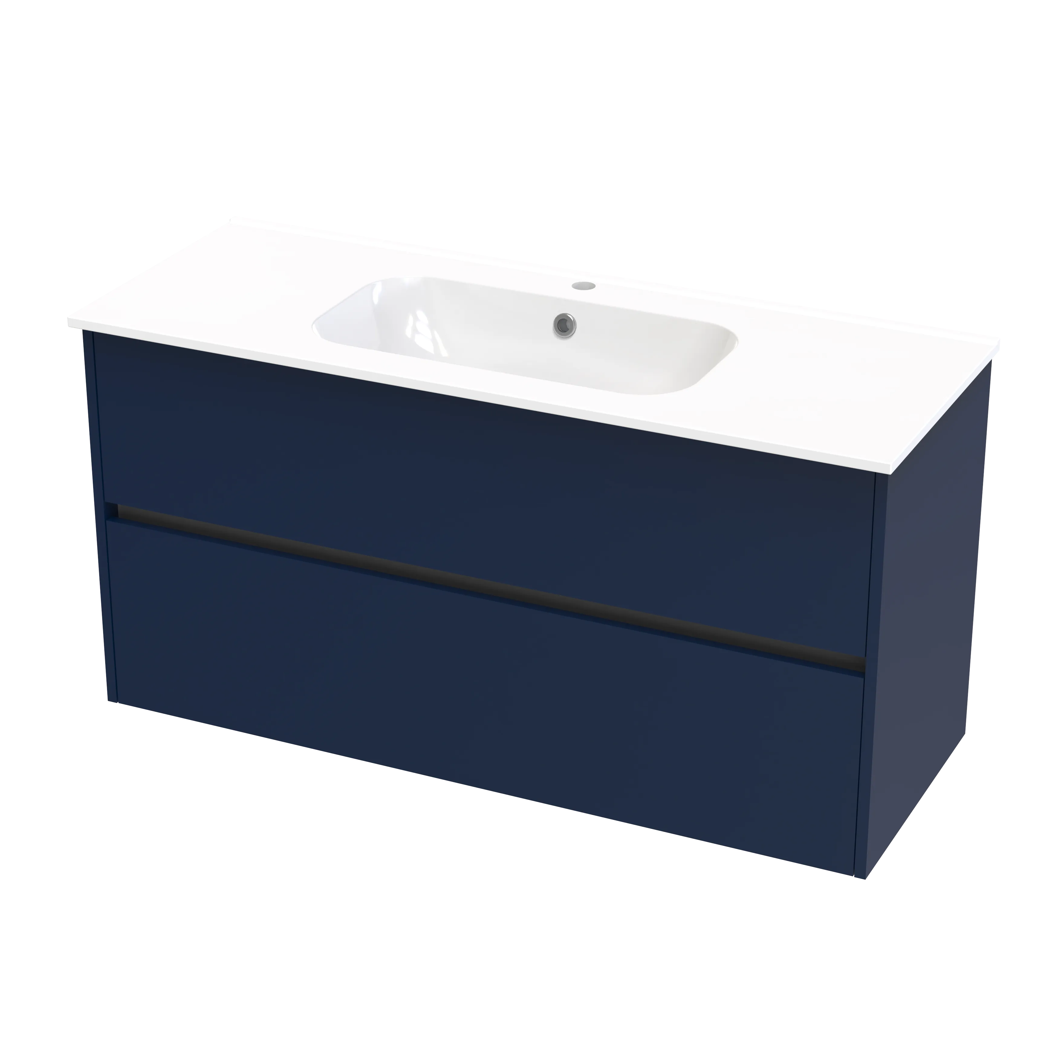 Nera Syrtari 1215 2 Drawer Wall Vanity