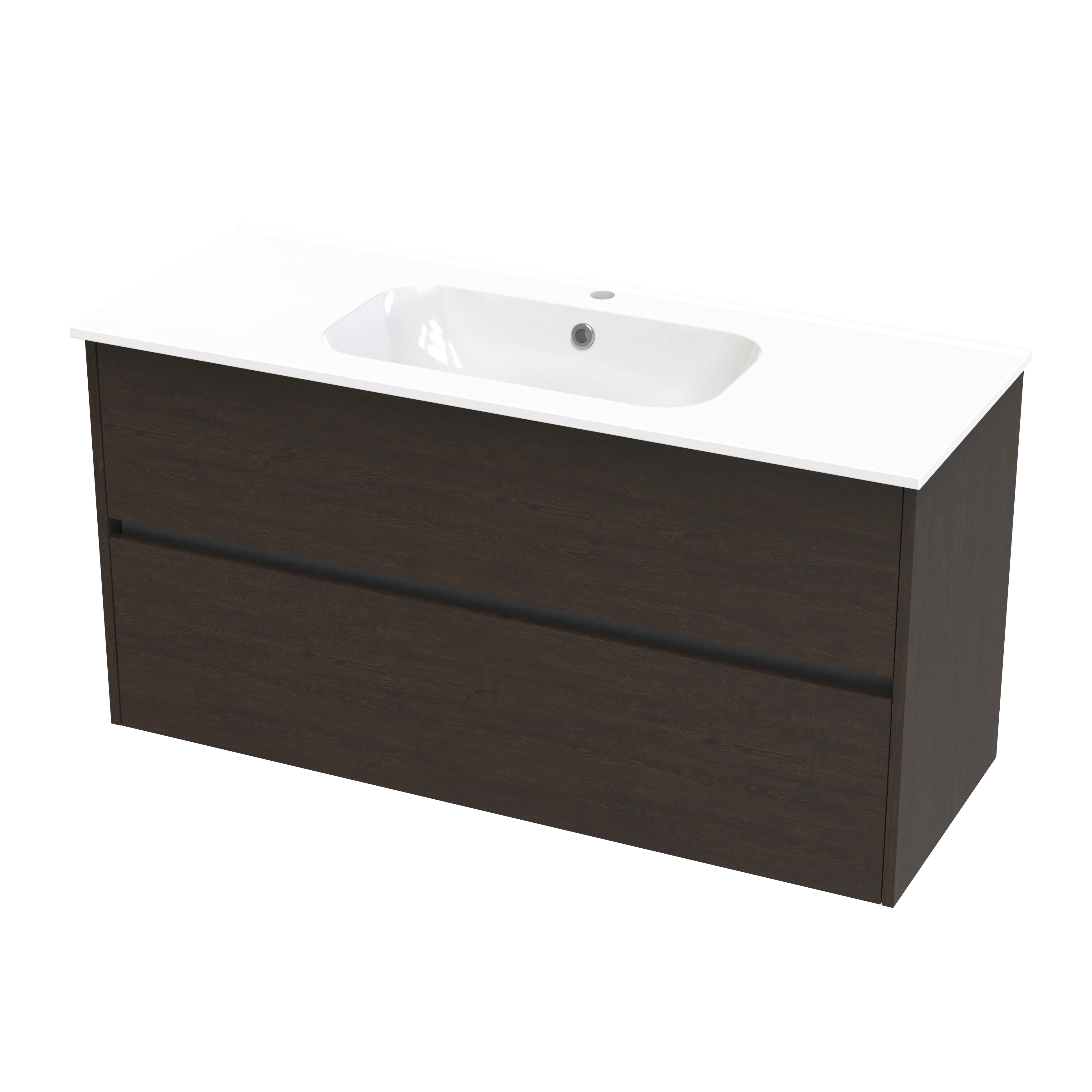 Nera Syrtari 1215 2 Drawer Wall Vanity
