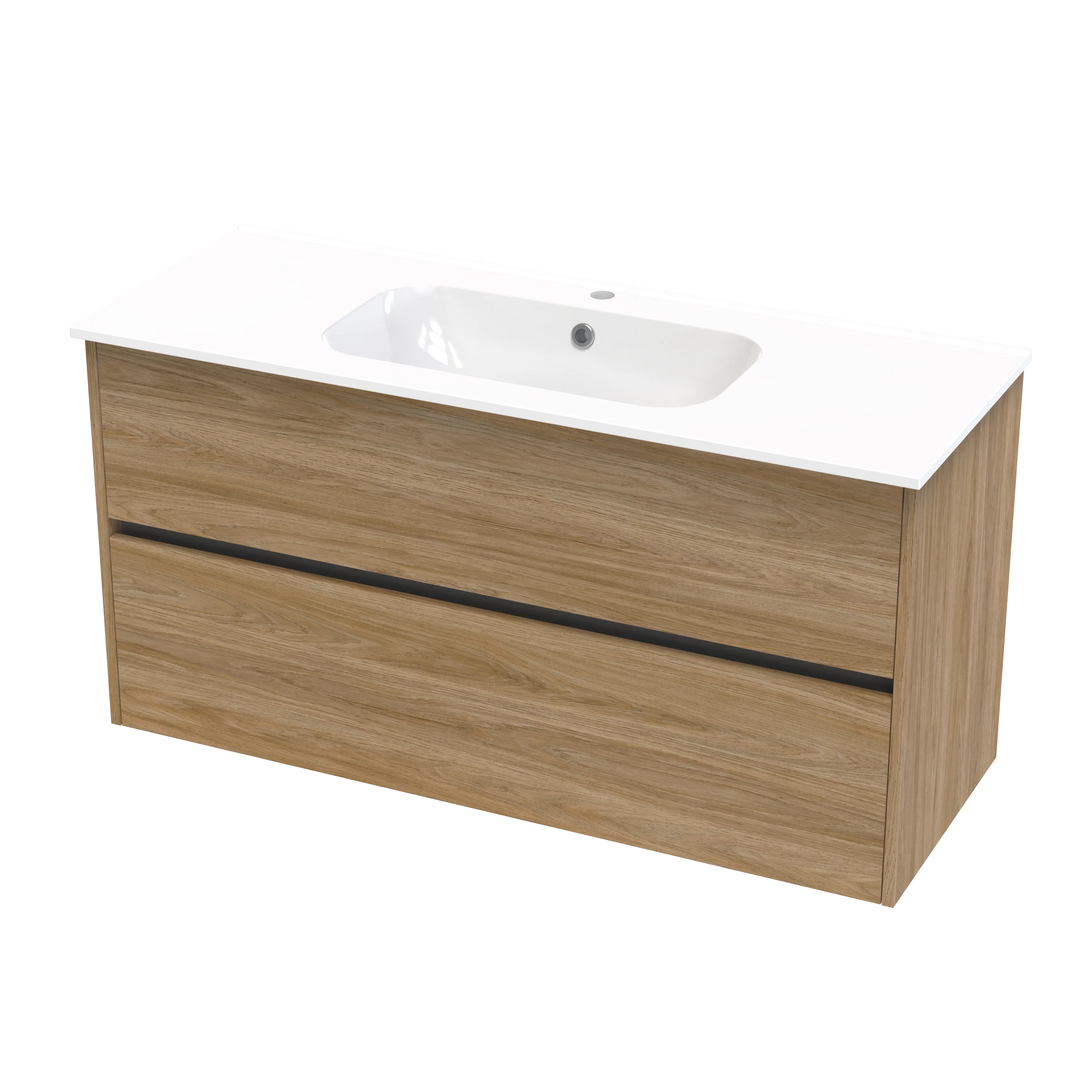 Nera Syrtari 1215 2 Drawer Wall Vanity