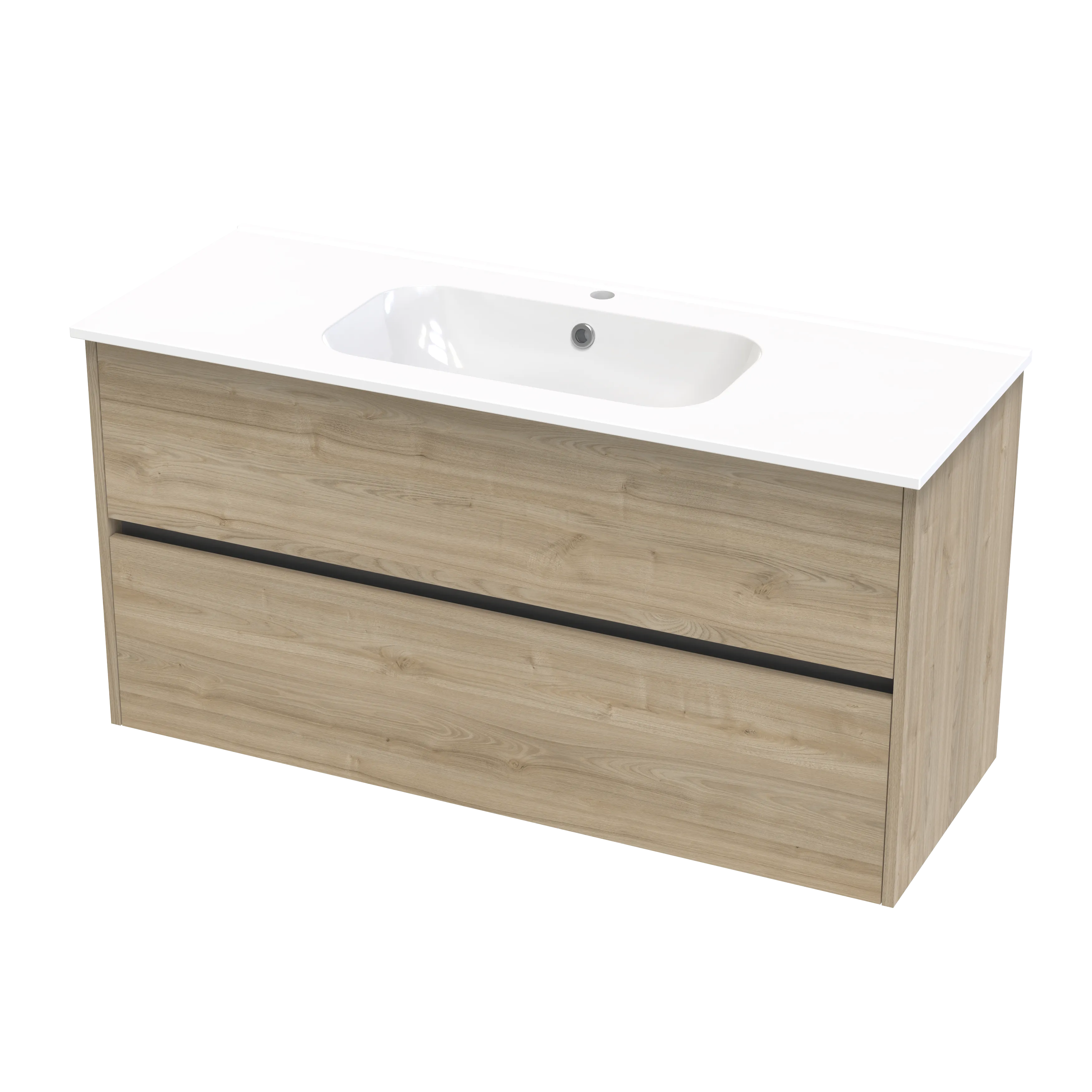 Nera Syrtari 1215 2 Drawer Wall Vanity