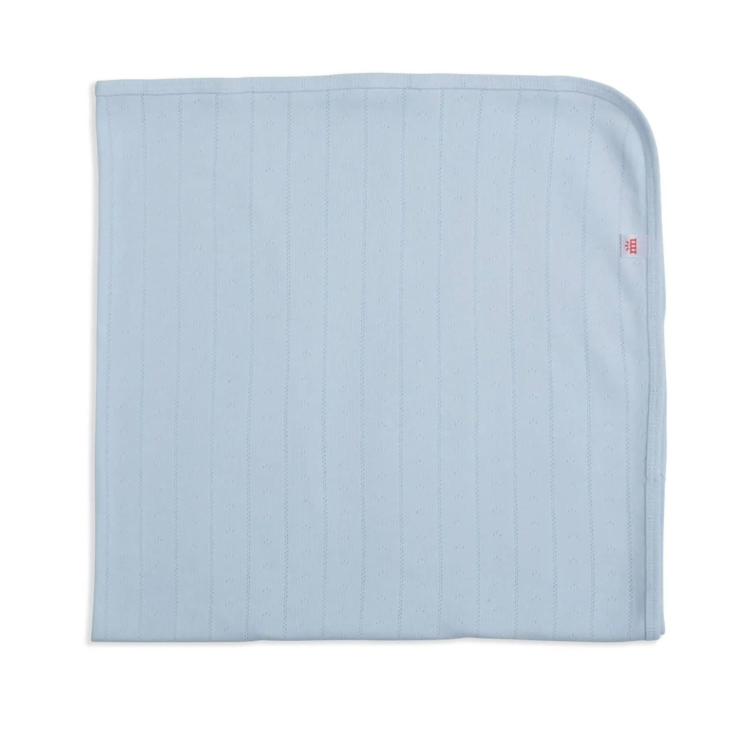 Organic Cotton Pointelle Baby Blankets