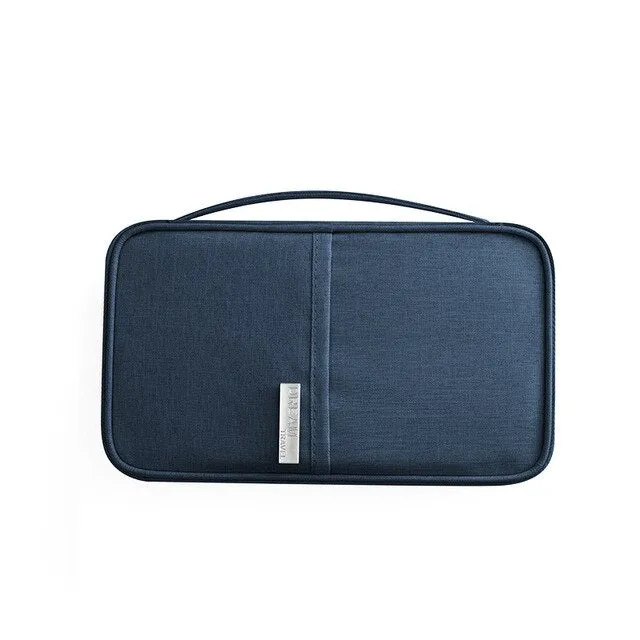 Passport Covers Credit id Card Holder Wallet Organizer Document Bag