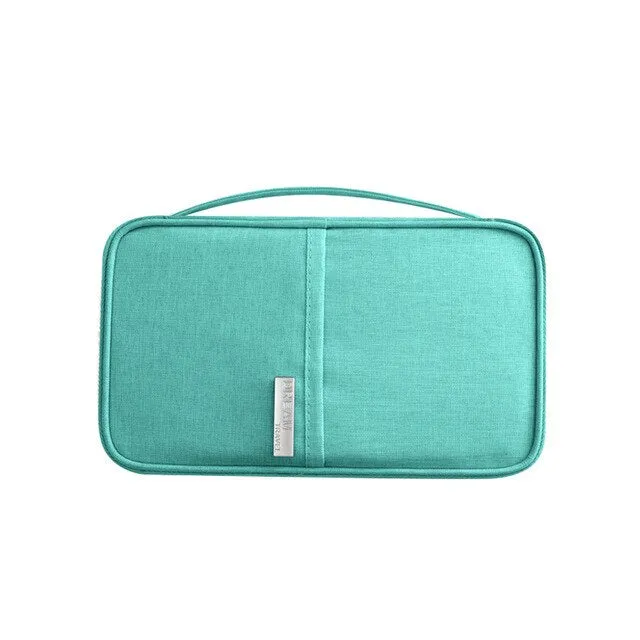 Passport Covers Credit id Card Holder Wallet Organizer Document Bag