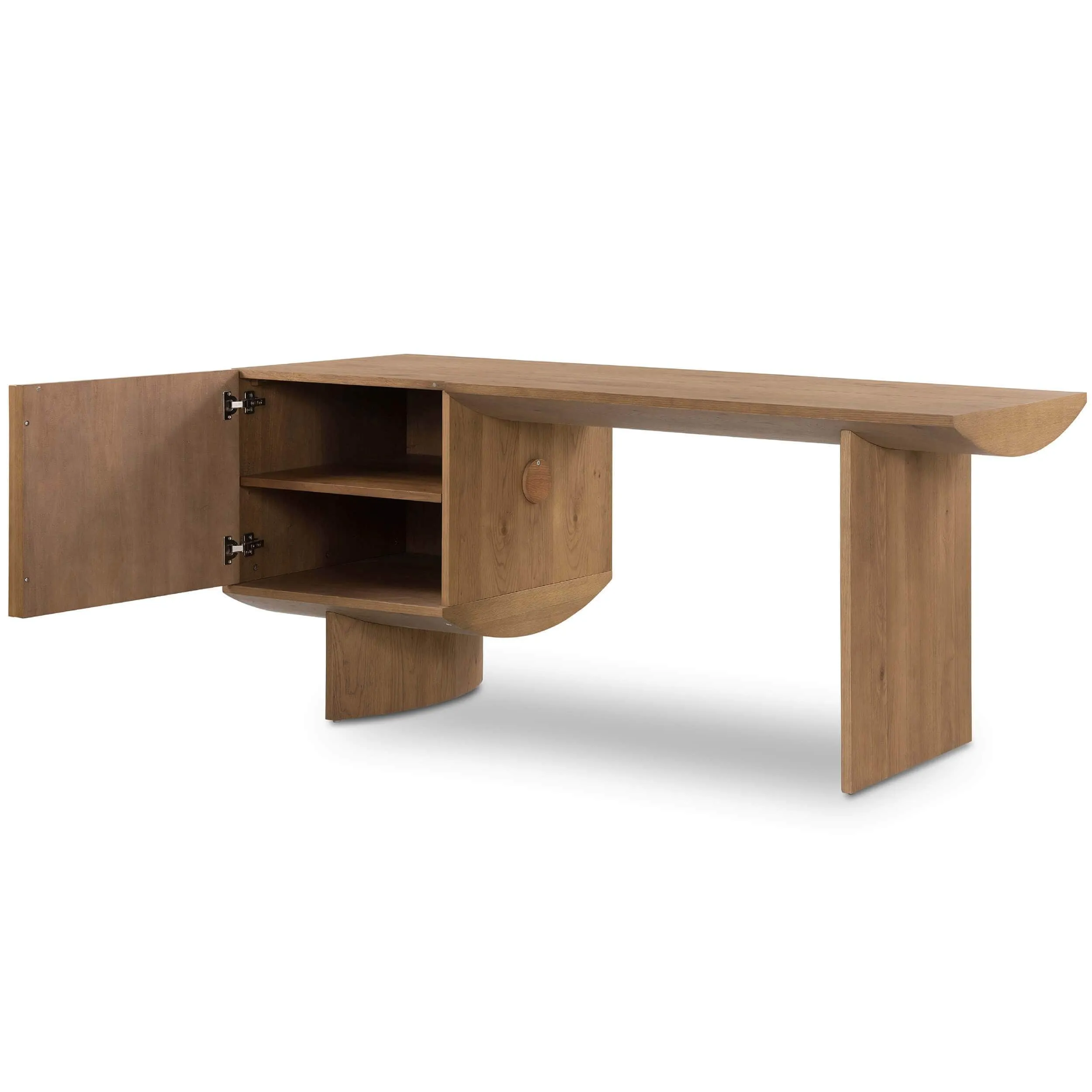 Pickford Desk, Dusted Oak Veneer