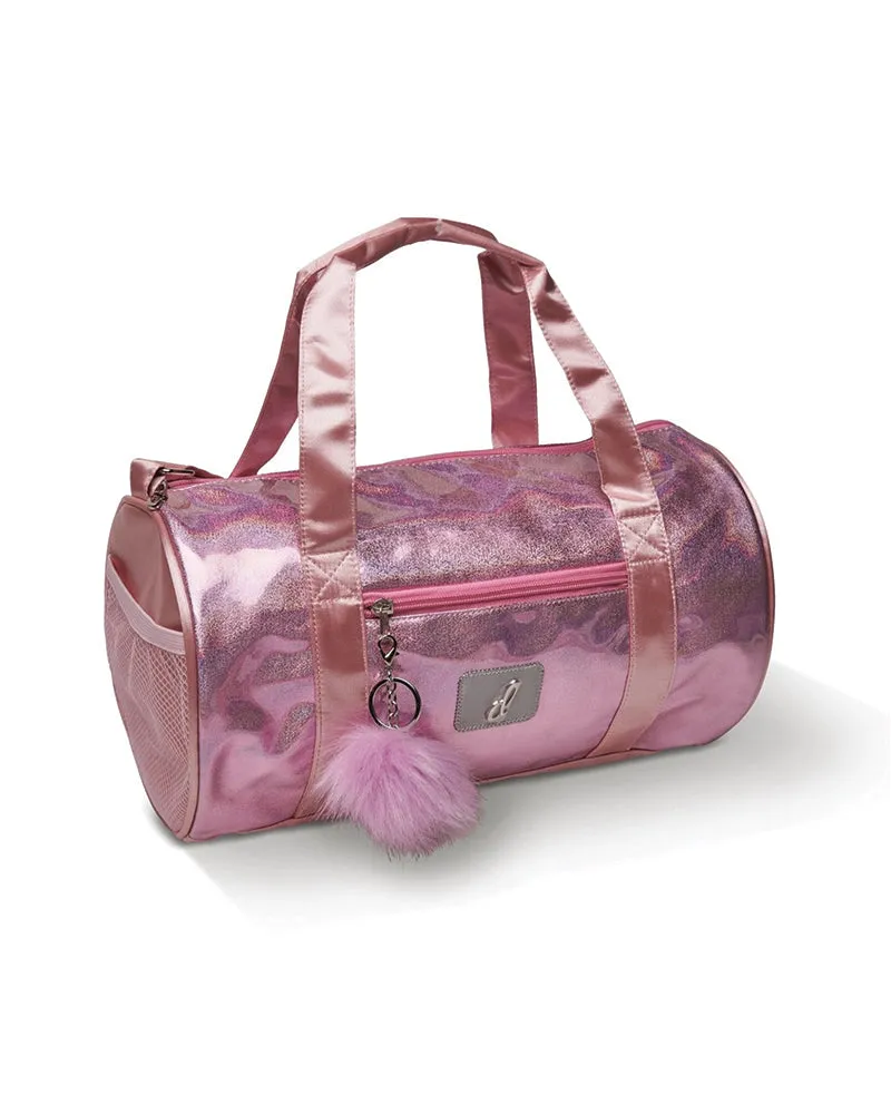 Pink Shimmer Roll Bag