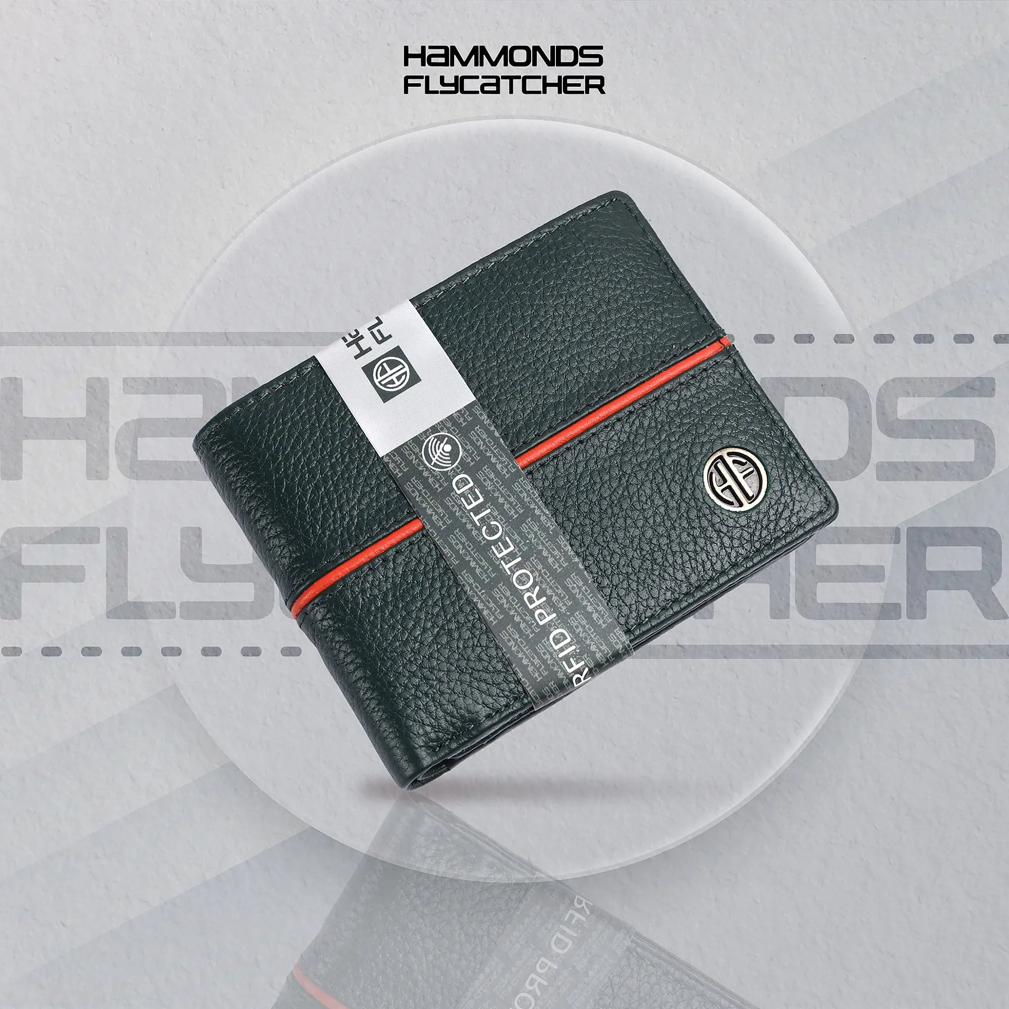 Premium Leather Wallet for Men - RFID Protected - 6 Credit/Debit Card Slots, 2 Hidden Pockets