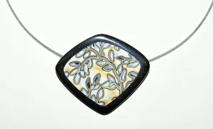 premo! Magnificent Mokume Gane Pendant