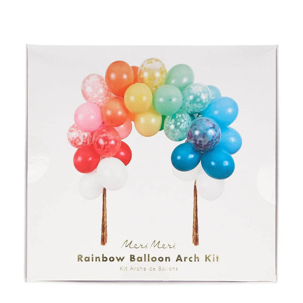 Rainbow Balloon Arch Kit (set of 40 balloons)