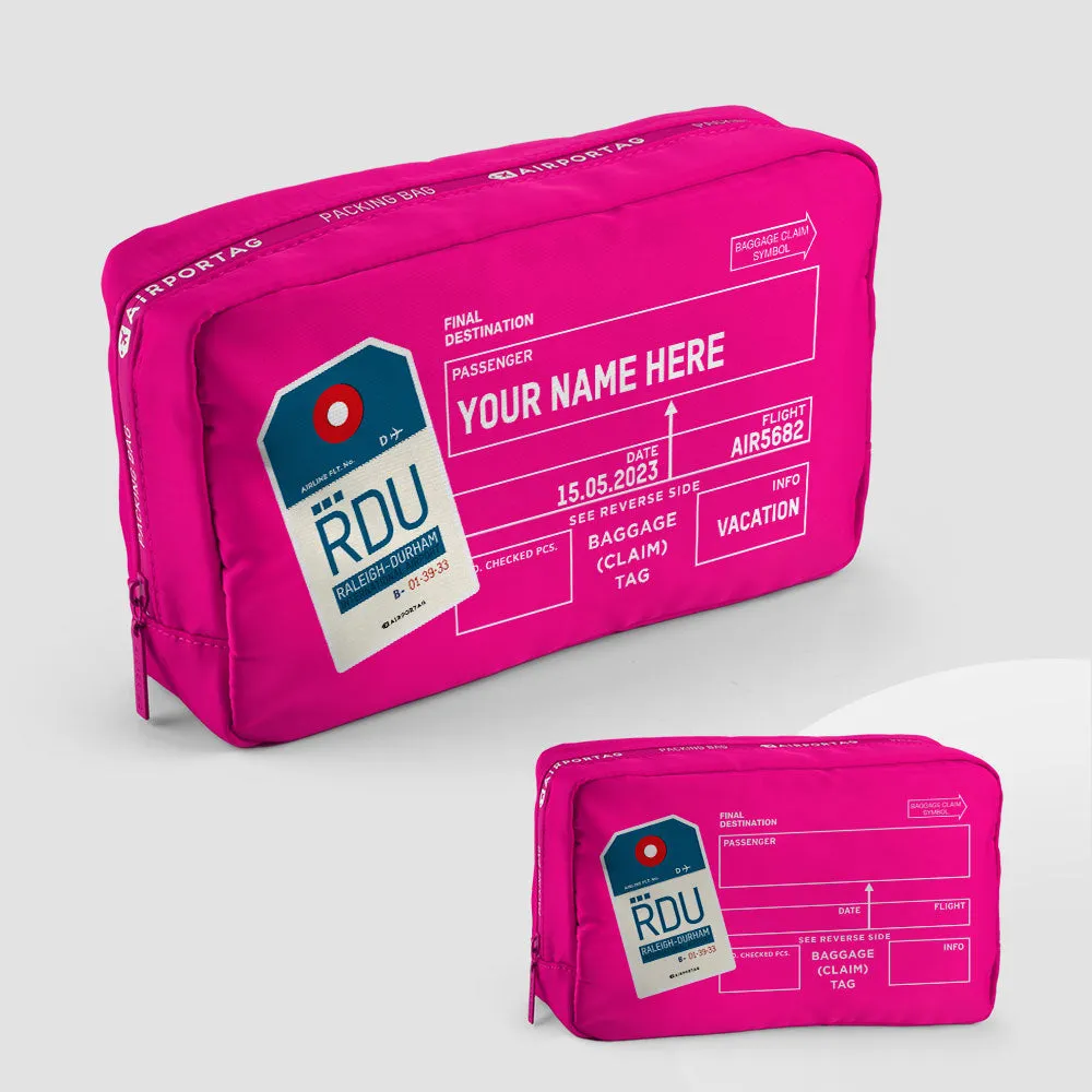 RDU - Packing Bag