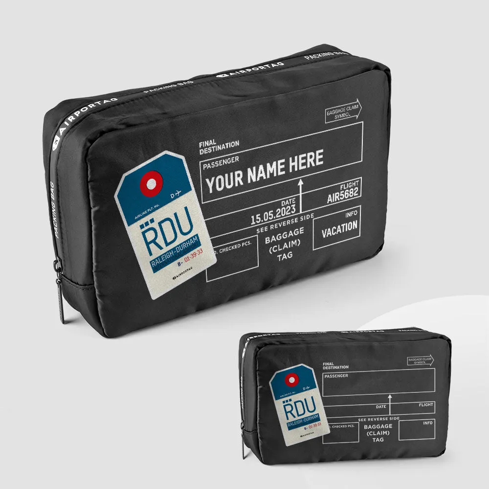 RDU - Packing Bag