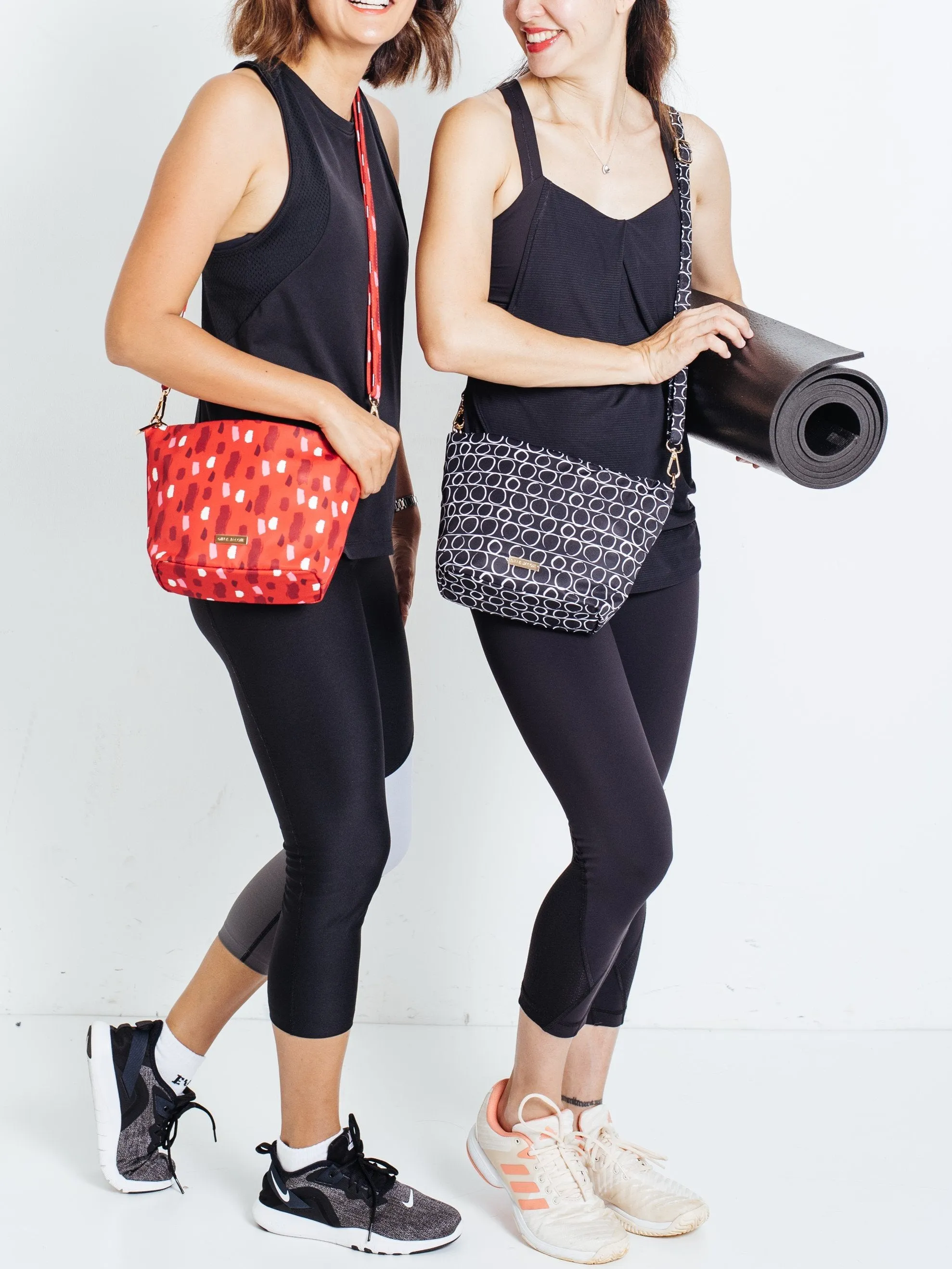 Red Lucky Lucy Lightweight Sling Bag