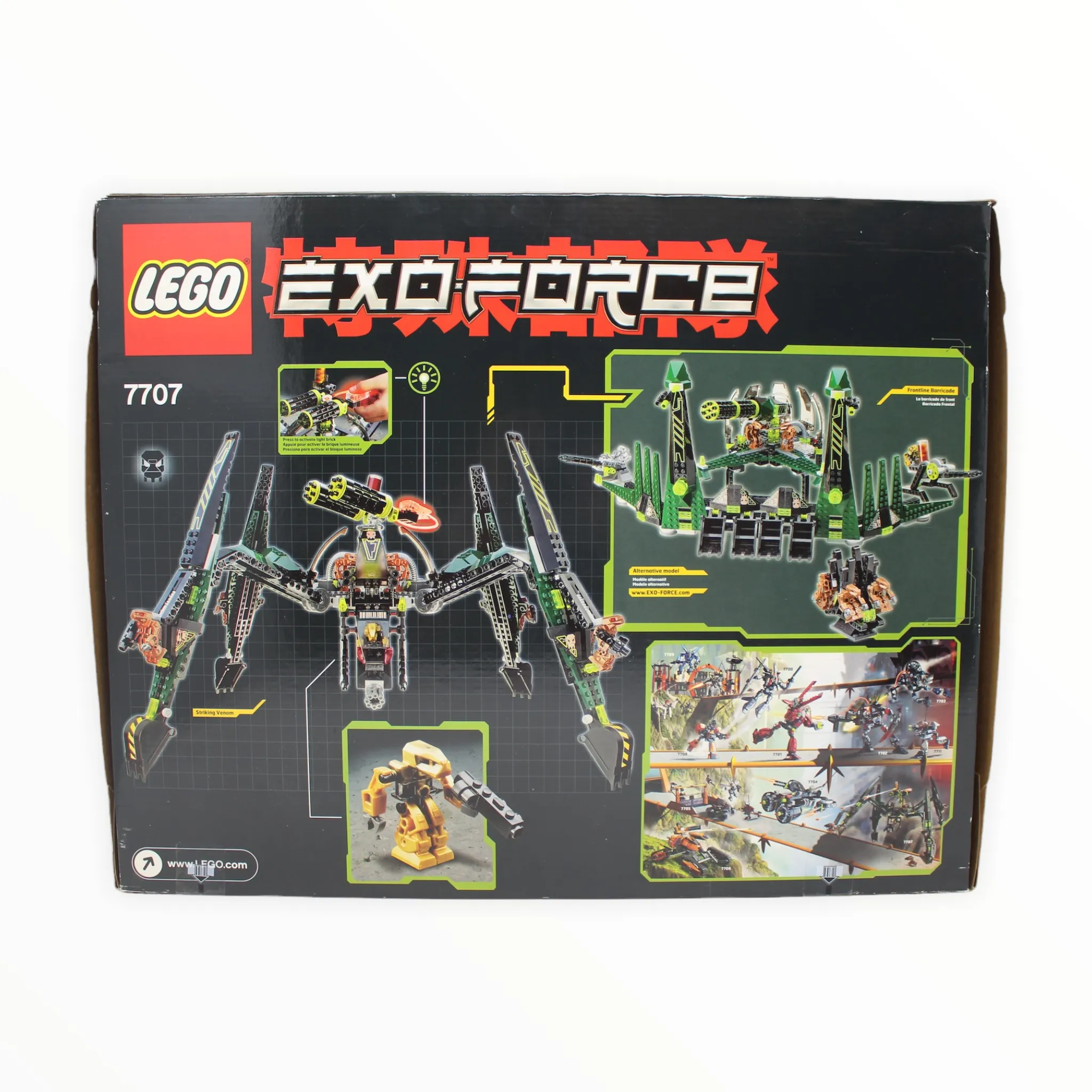 Retired Set 7707 Exo-Force Striking Venom