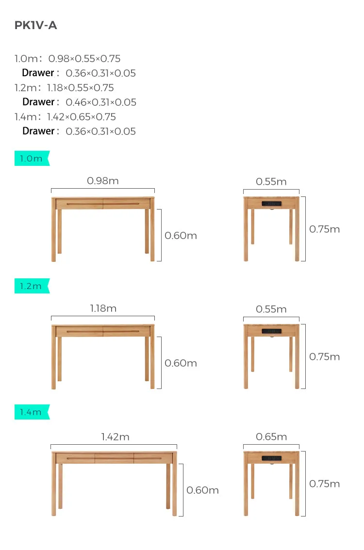 Ridge Organic Study Table