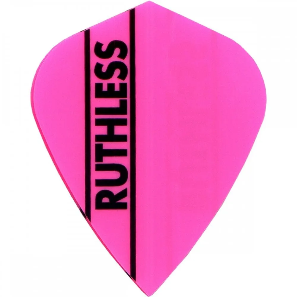 *Ruthless - Solid Panel - Dart Flights - 100 Micron - Kite