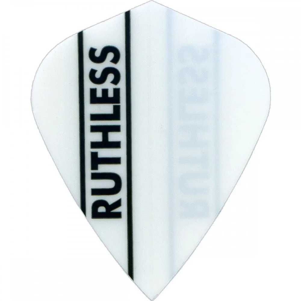 *Ruthless - Solid Panel - Dart Flights - 100 Micron - Kite