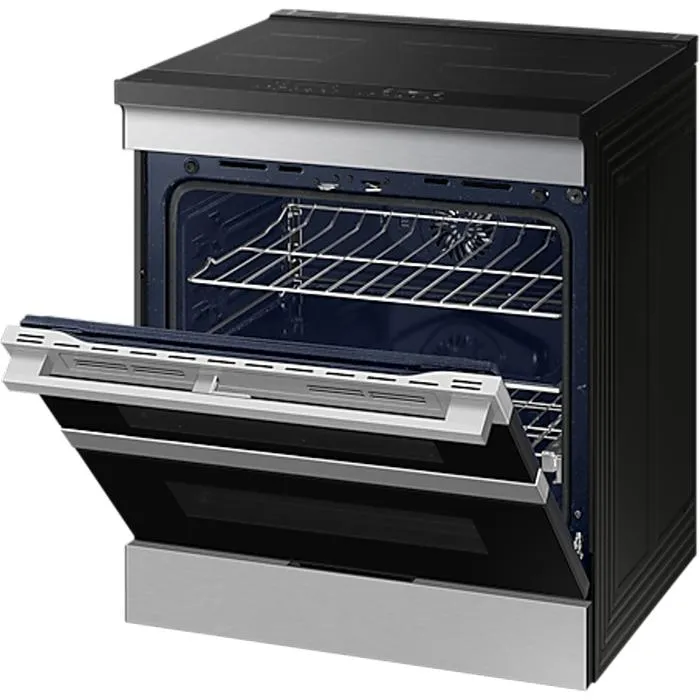 Samsung 30-inch Slide-in Induction Range with Wi-Fi NSI6DG9550SRAC