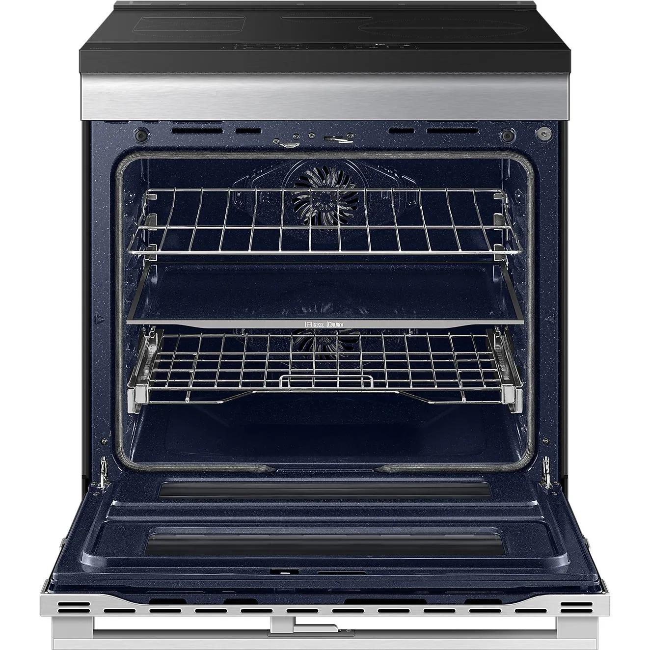 Samsung 30-inch Slide-in Induction Range with Wi-Fi NSI6DG9550SRAC