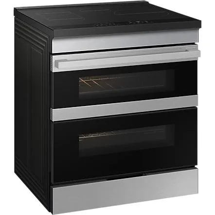 Samsung 30-inch Slide-in Induction Range with Wi-Fi NSI6DG9550SRAC