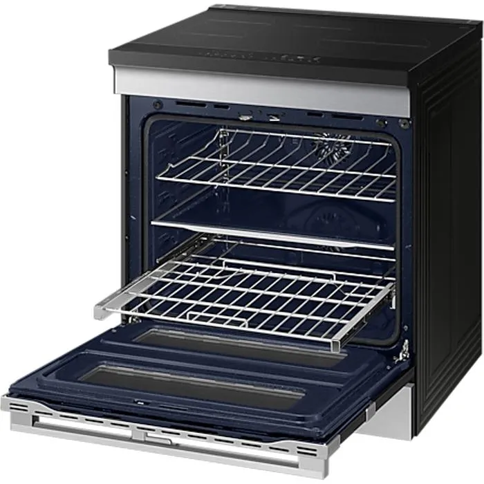 Samsung 30-inch Slide-in Induction Range with Wi-Fi NSI6DG9550SRAC