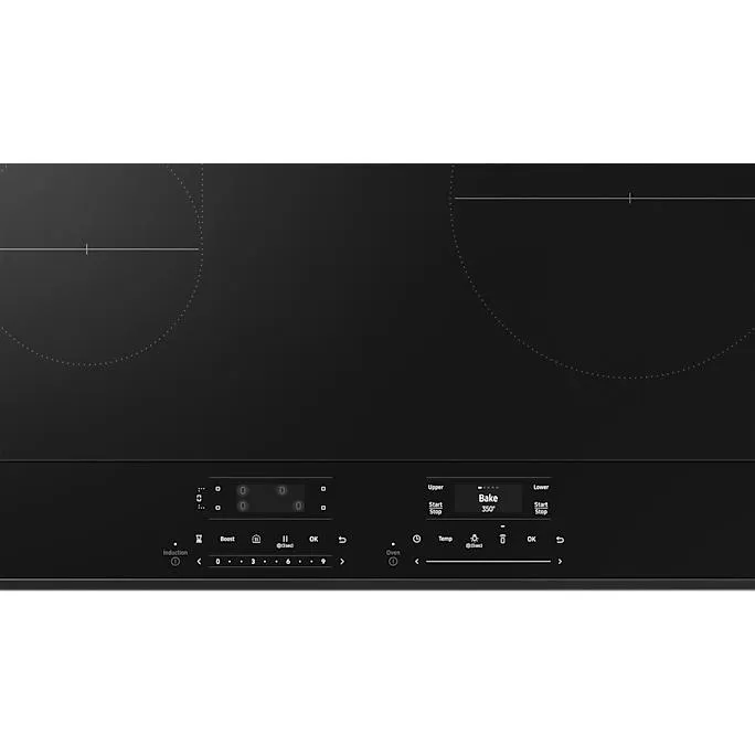 Samsung 30-inch Slide-in Induction Range with Wi-Fi NSI6DG9550SRAC