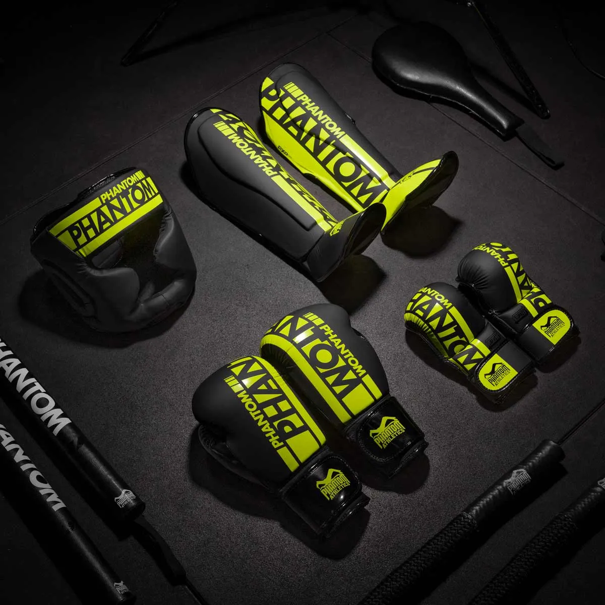 Schienbeinschutz APEX Striking - Neon
