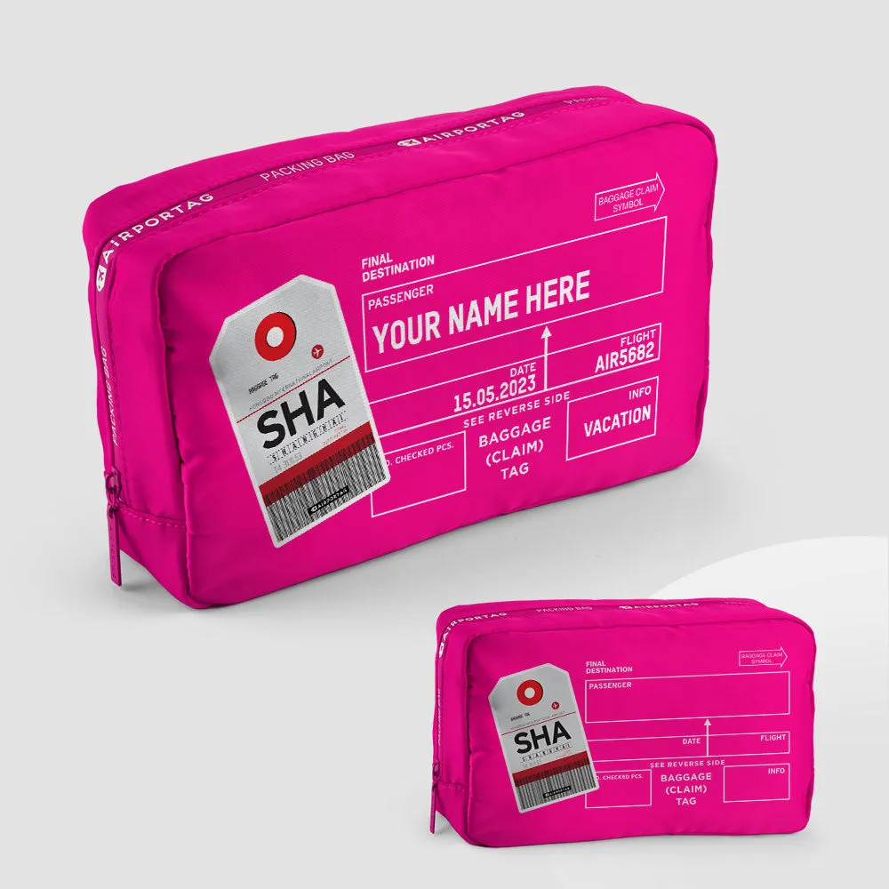 SHA - Packing Bag