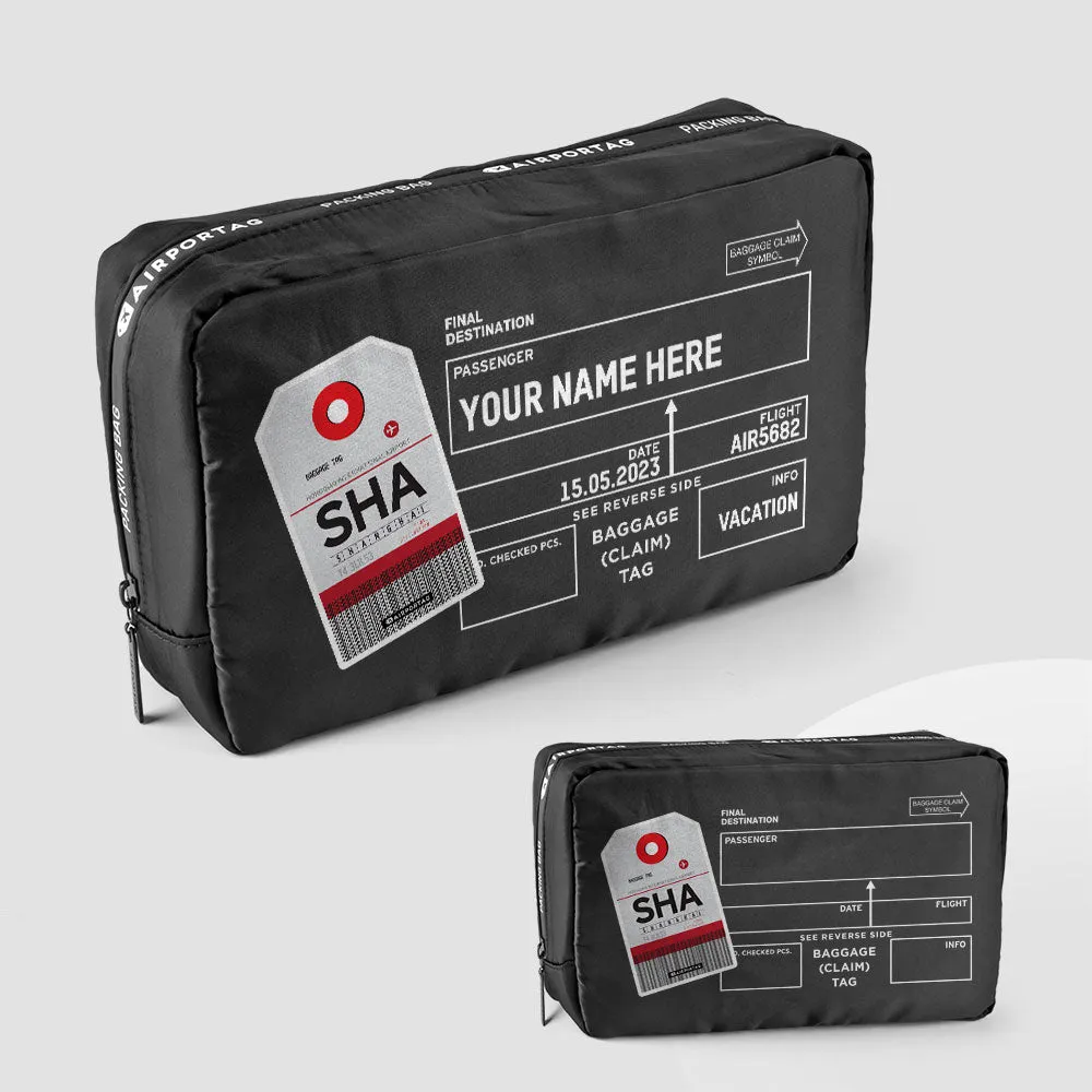SHA - Packing Bag