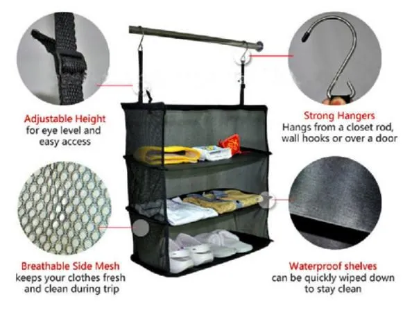 Shelves In A Suitcase