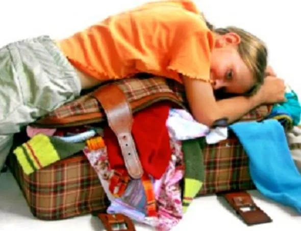 Shelves In A Suitcase