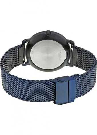 SKAGEN HAGEN SILVER DIAL BLUE MESH BRACELET SKW6326