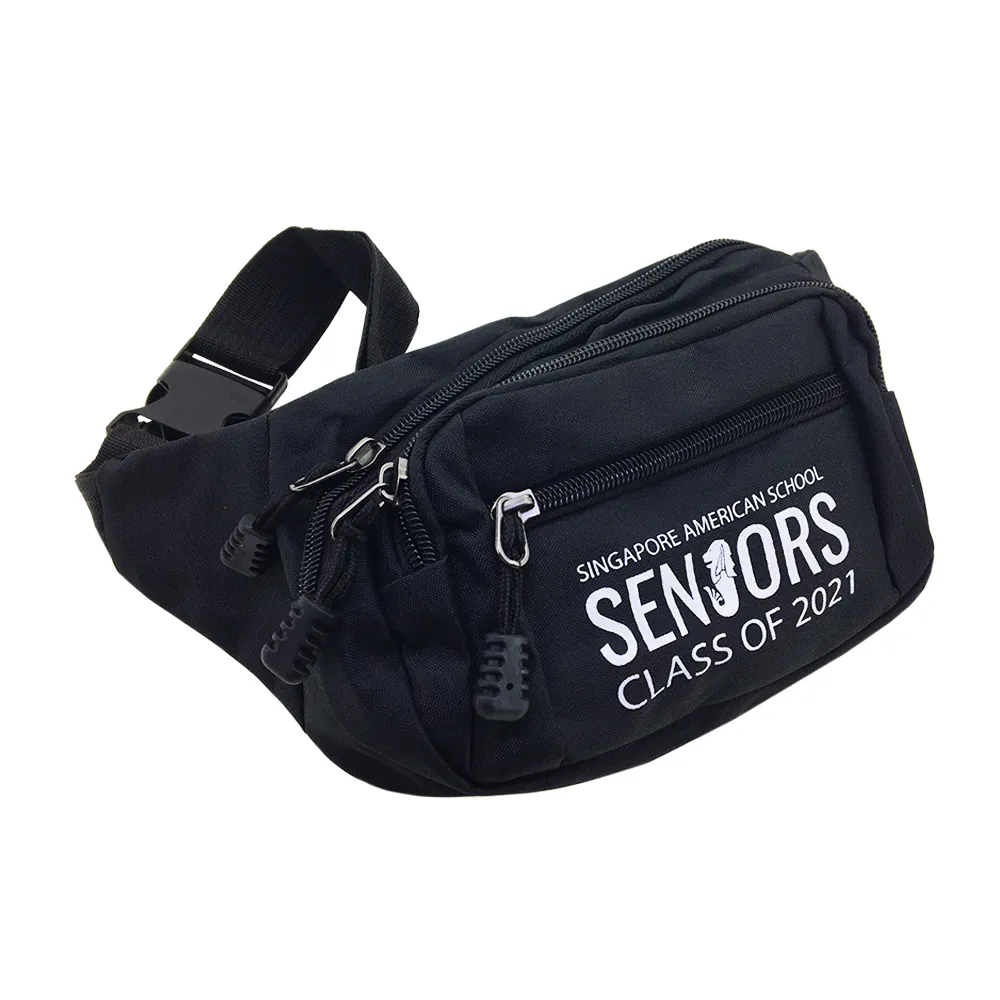 Sling Bag Waist Pouch with Multiple Compartments