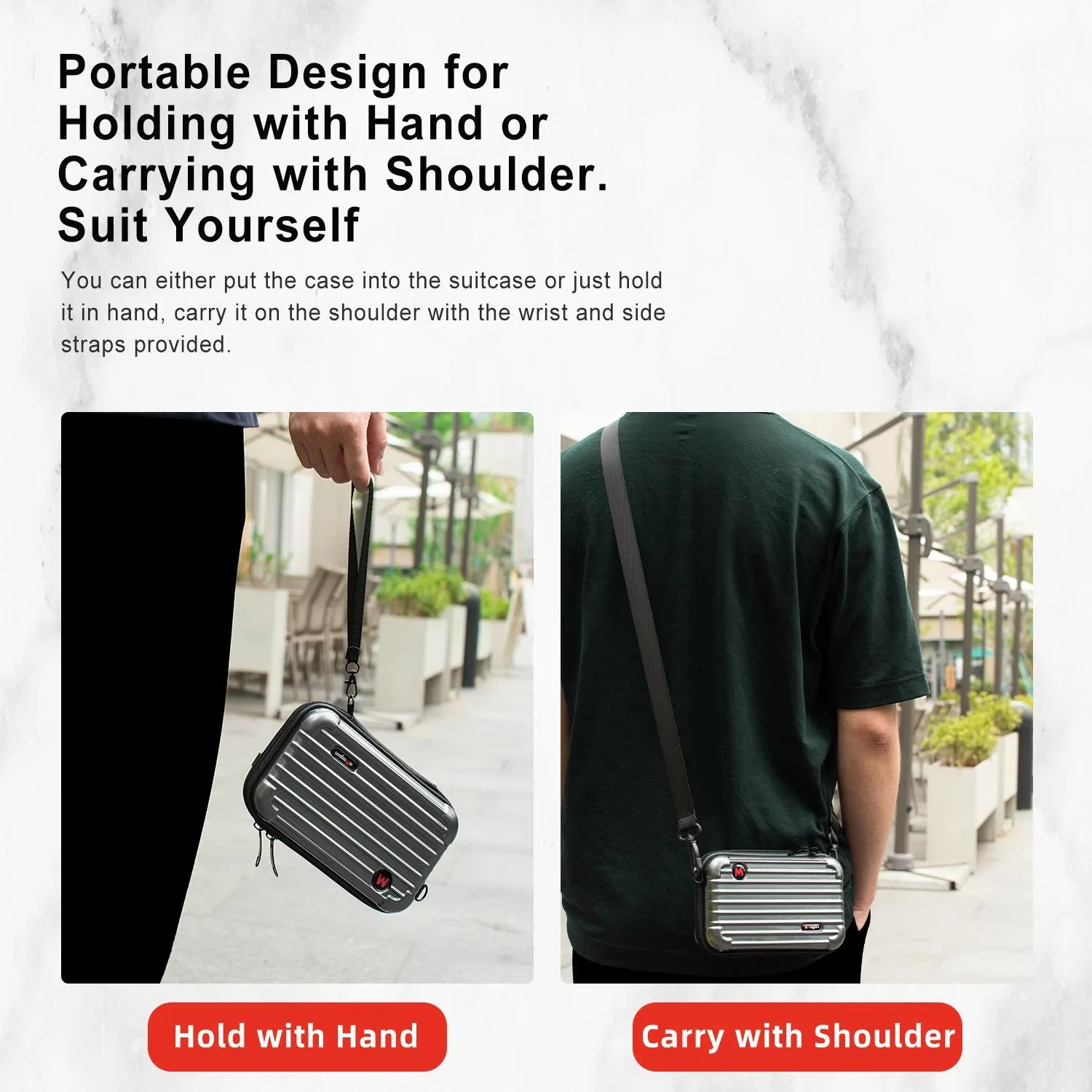 Small Organizer Bag For Sports Camera Accessories 18.5 X 11.5 X 6Cm