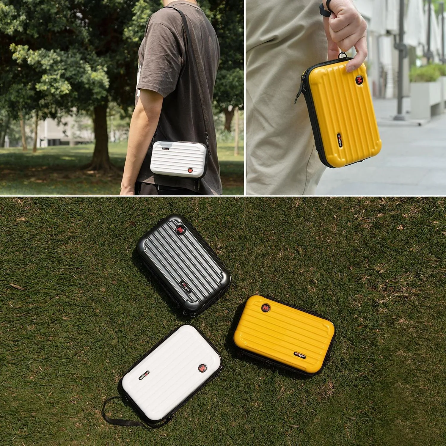 Small Organizer Bag For Sports Camera Accessories 18.5 X 11.5 X 6Cm