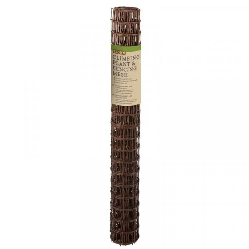 Smart Garden 50mm Brown Climbing Plant & Fencing Mesh (1m x 5m)