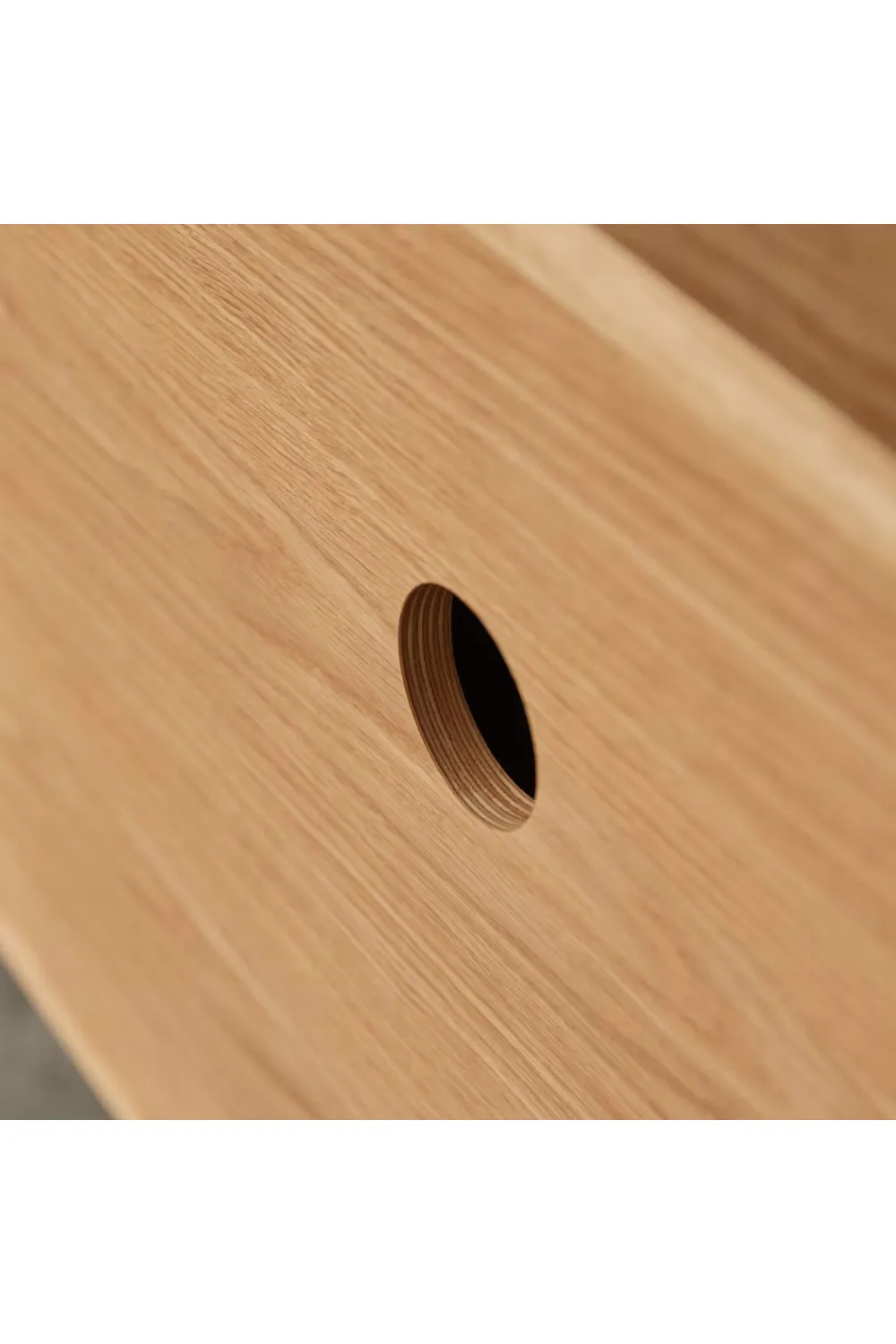 Solid Oak Japandi Sideboard | Tikamoon Miu