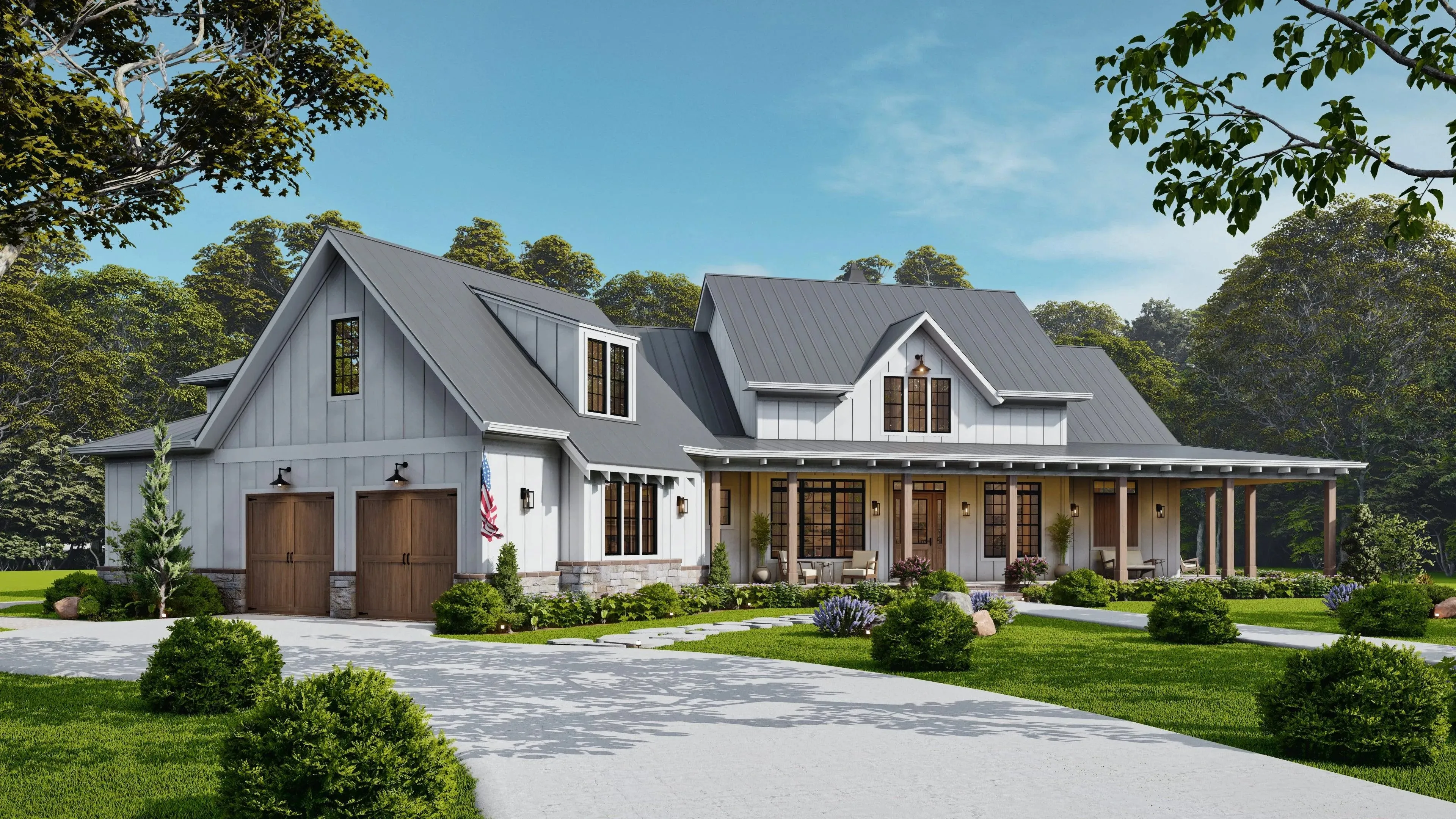 Spacious 3-Bedroom Home with Bonus Room, Wraparound Porch, and Elegance