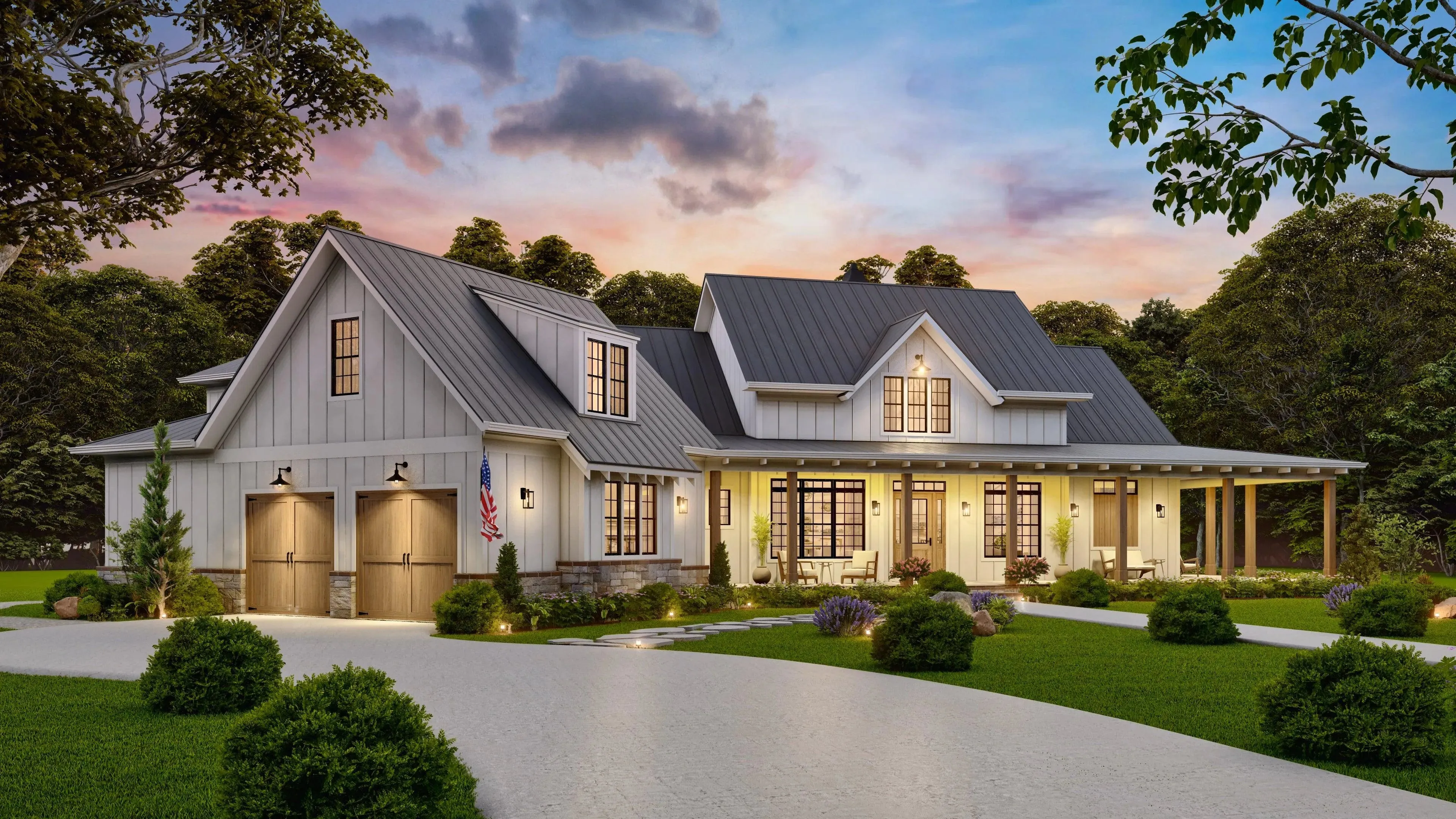 Spacious 3-Bedroom Home with Bonus Room, Wraparound Porch, and Elegance