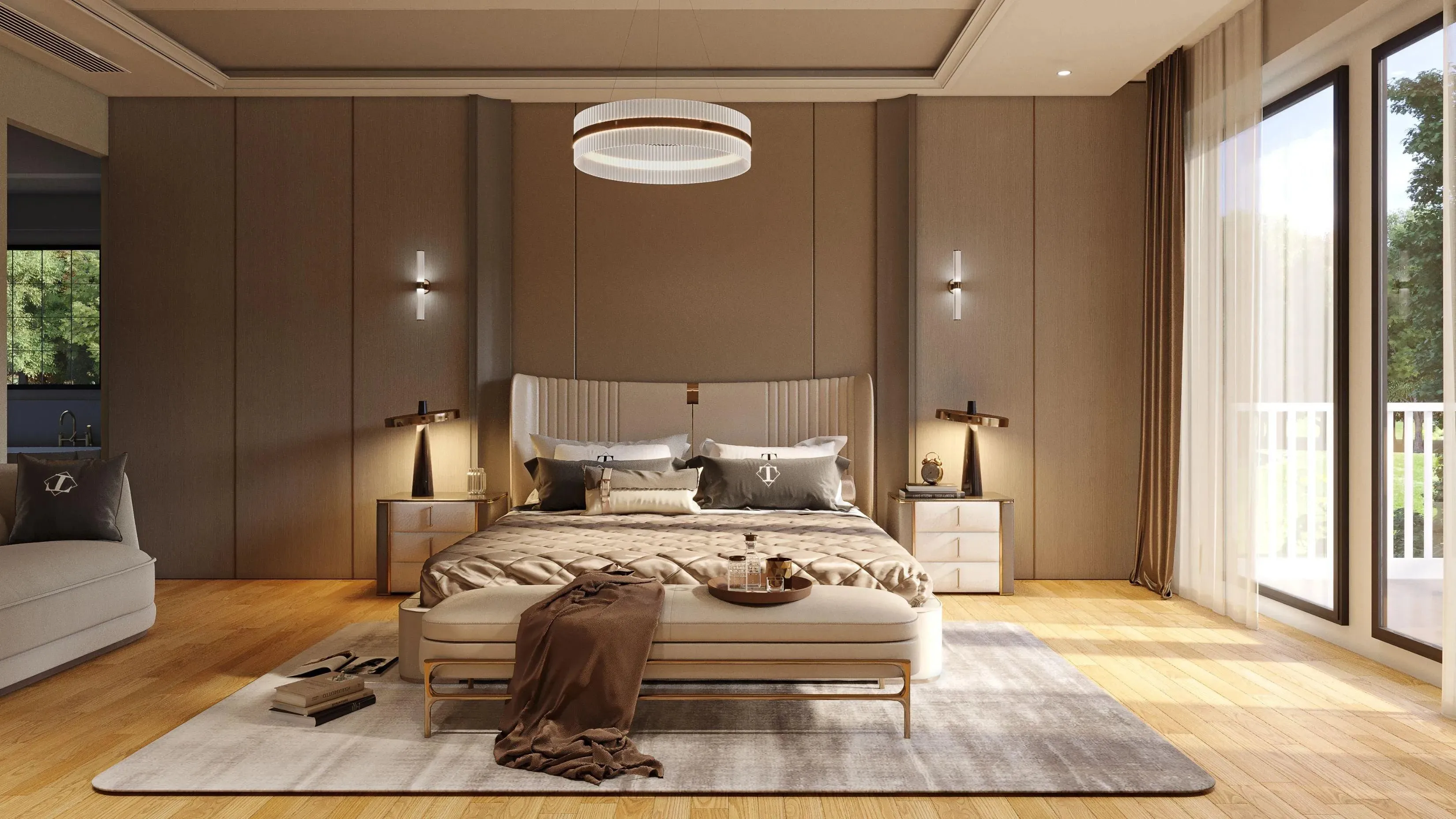 Spacious 4-Bedroom Home Plan with Generous Basement and Side Garage