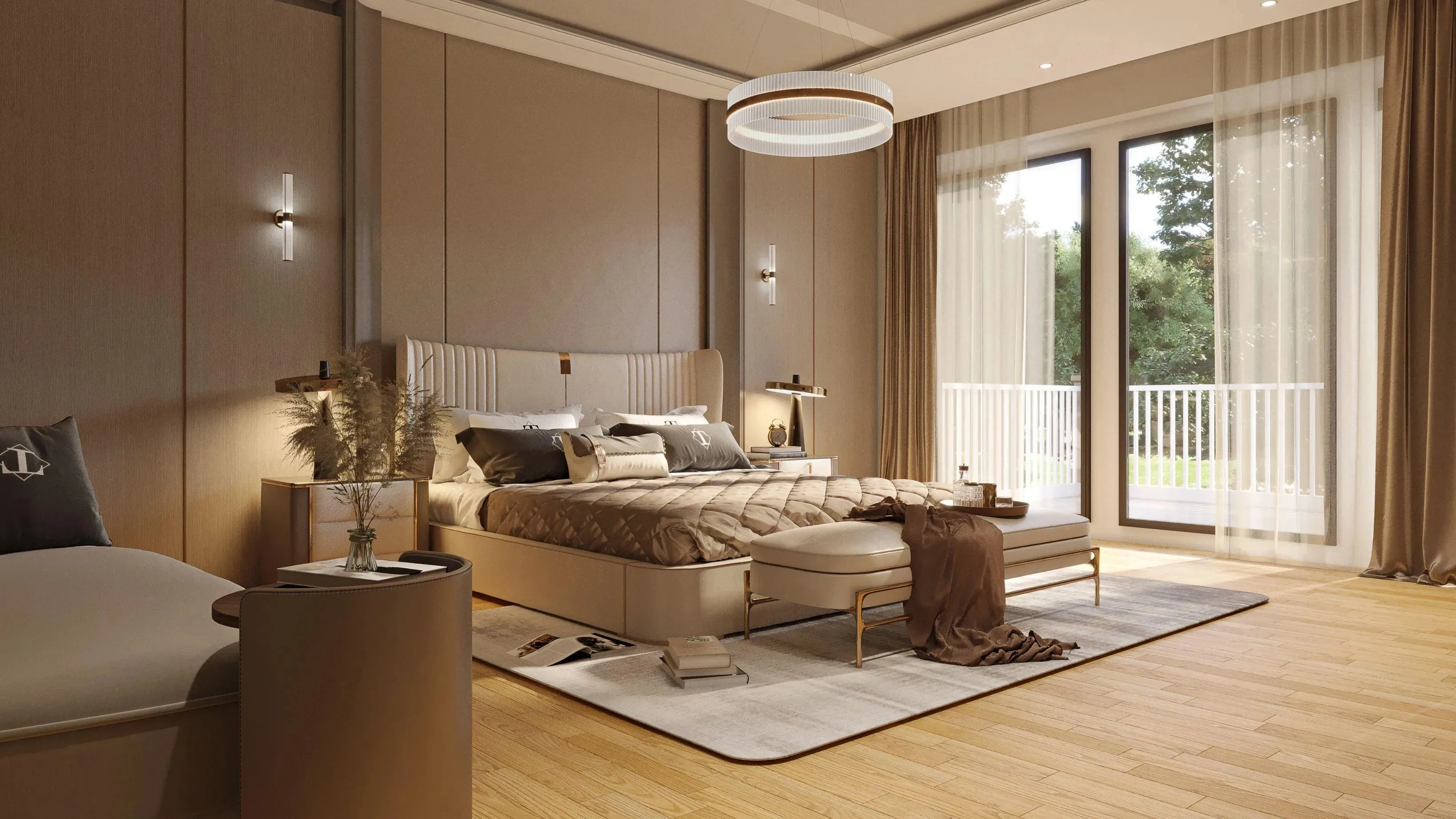 Spacious 4-Bedroom Home Plan with Generous Basement and Side Garage